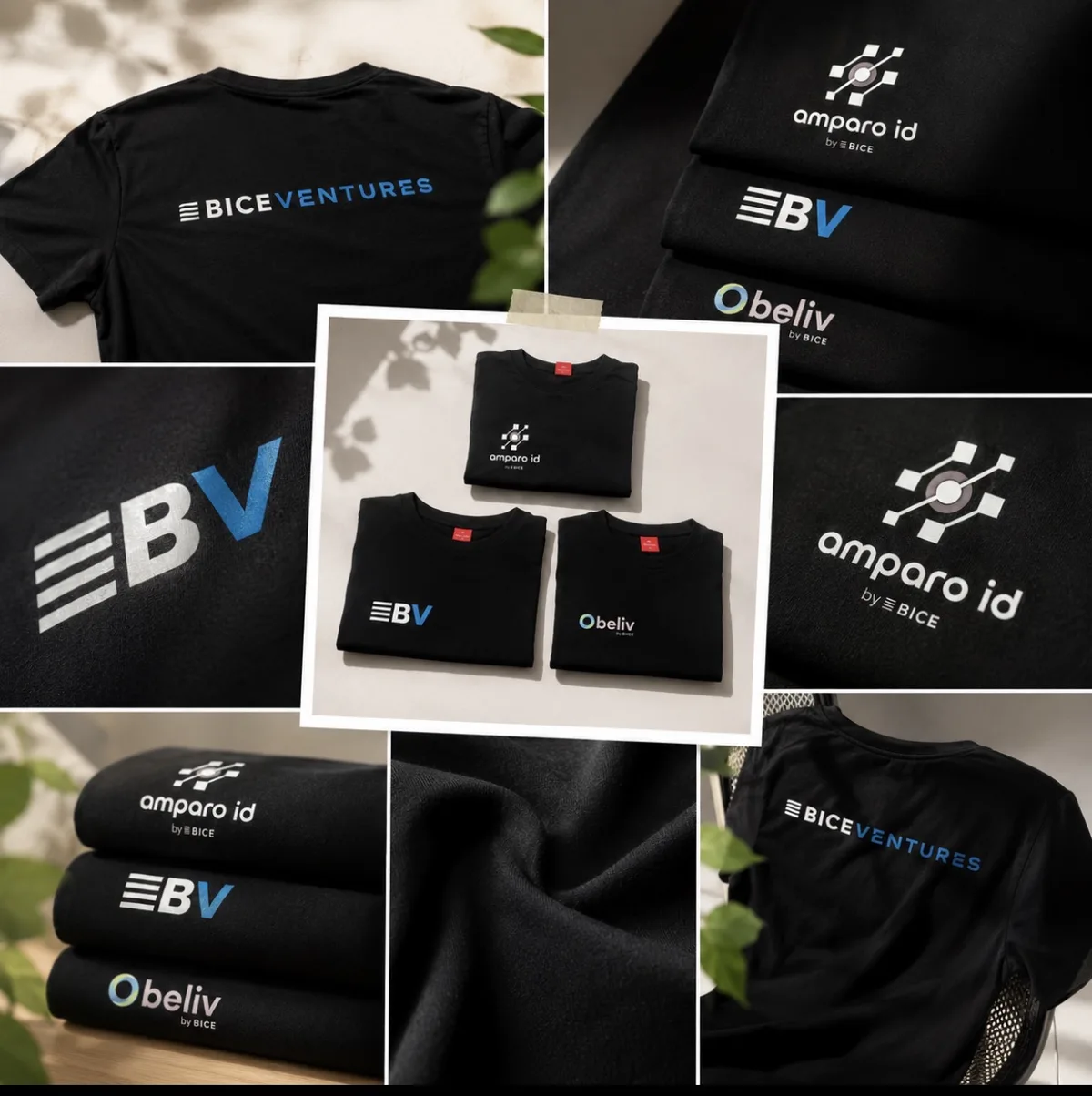 Polera cuello redondo para BICE Ventures — Estampado