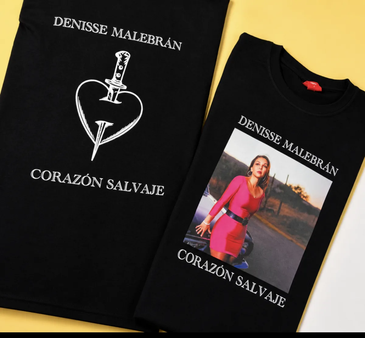 Polera cuello redondo para Denisse Malebrán — DTF