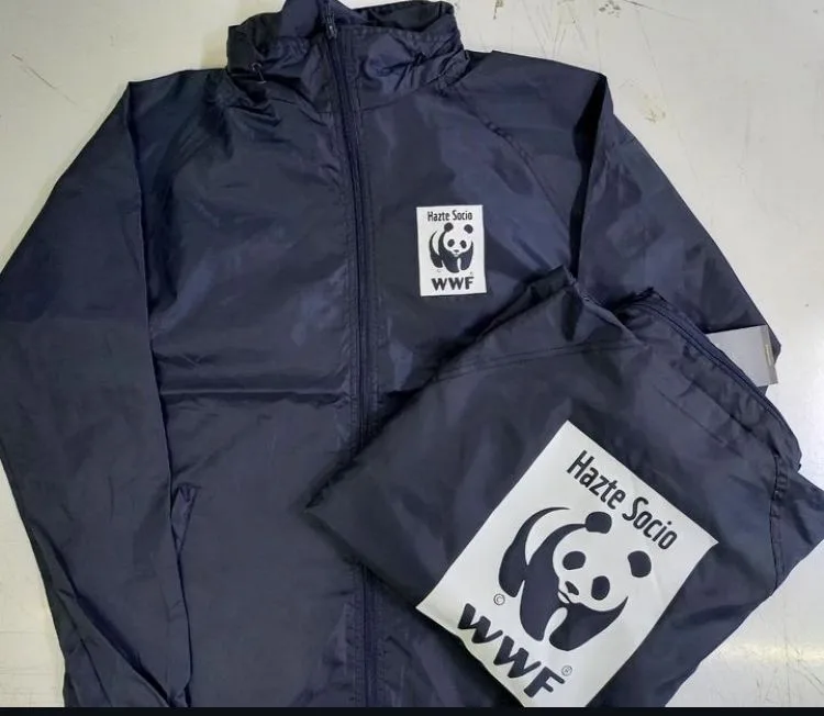 Cortavientos para WWF — Estampado